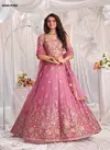 Pf 6044 Organza Lehenga Choli Wholesalers In Delhi